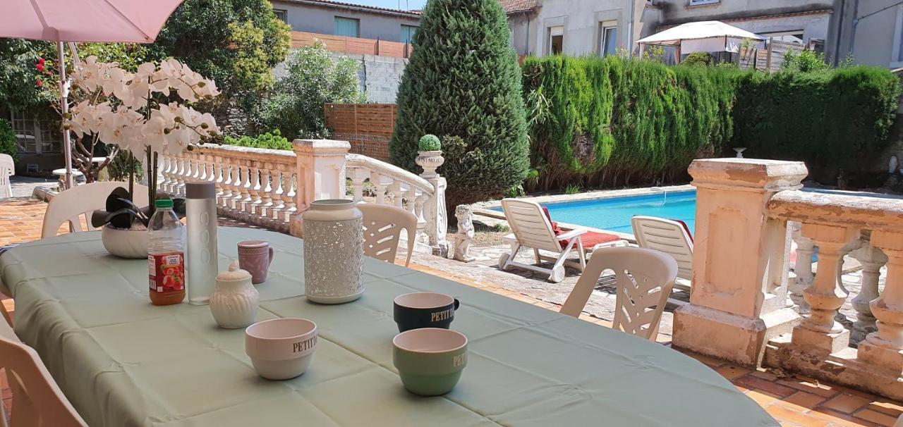 La Casa De Margarita Y Sisco, Villa Avec Piscine Carcassone Kültér fotó